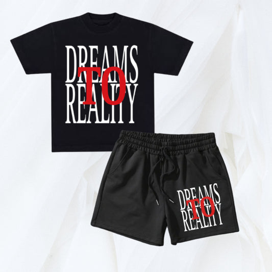 “Dreams To Reality” Shirt + Shorts [6 Colors]